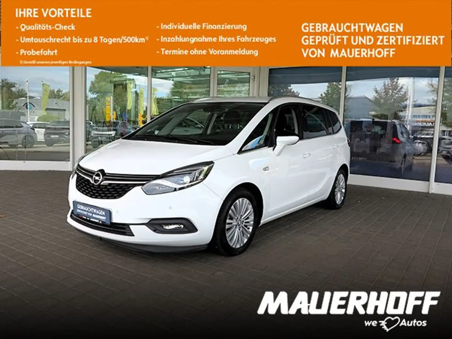 Opel Zafira C Innovation | Navi | 7 Sitze | Standh. Blanc - 1