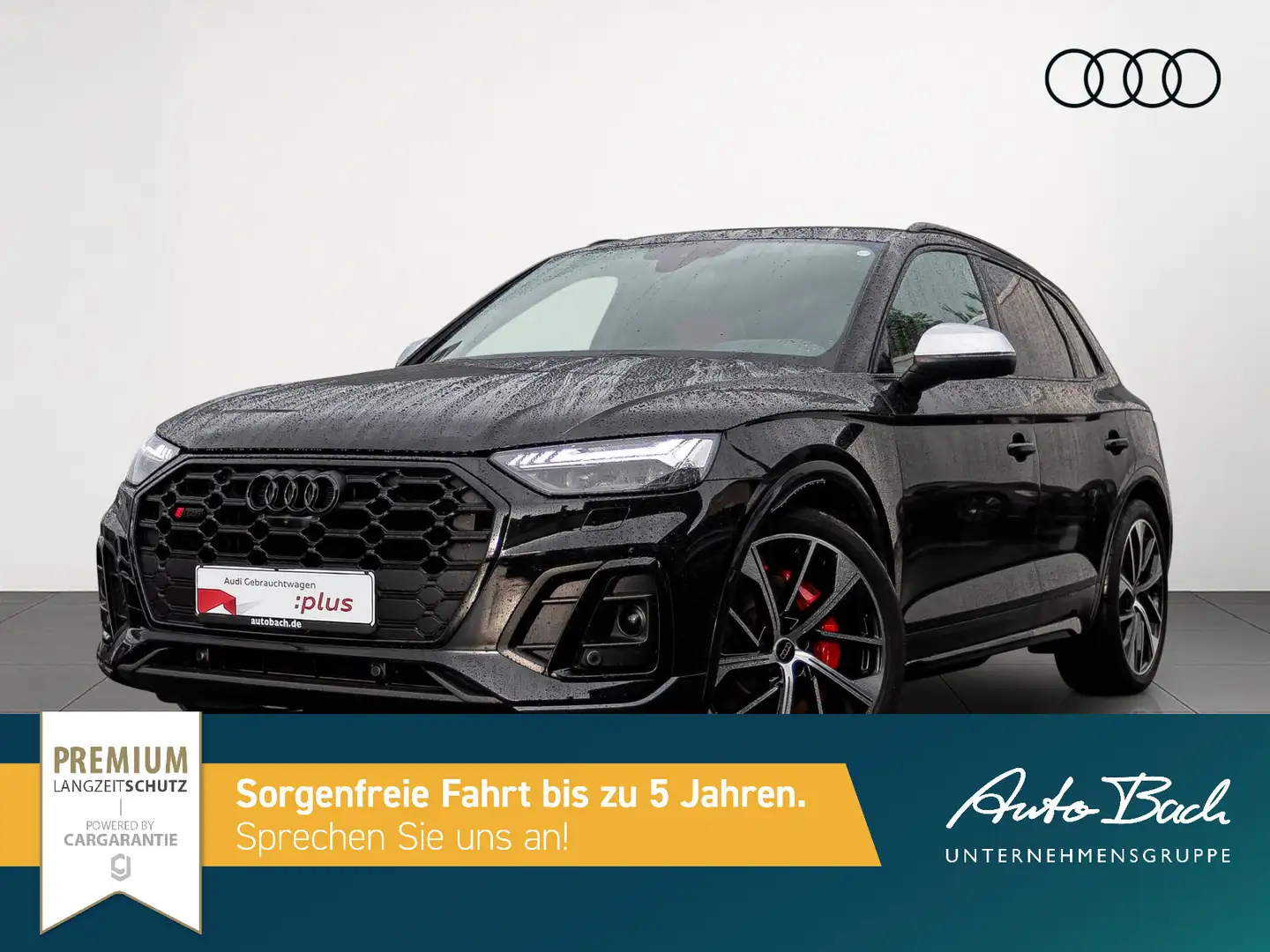 Audi SQ5 3.0TDI Navi LED Panorama HuD B&O ACC AHK Noir - 2