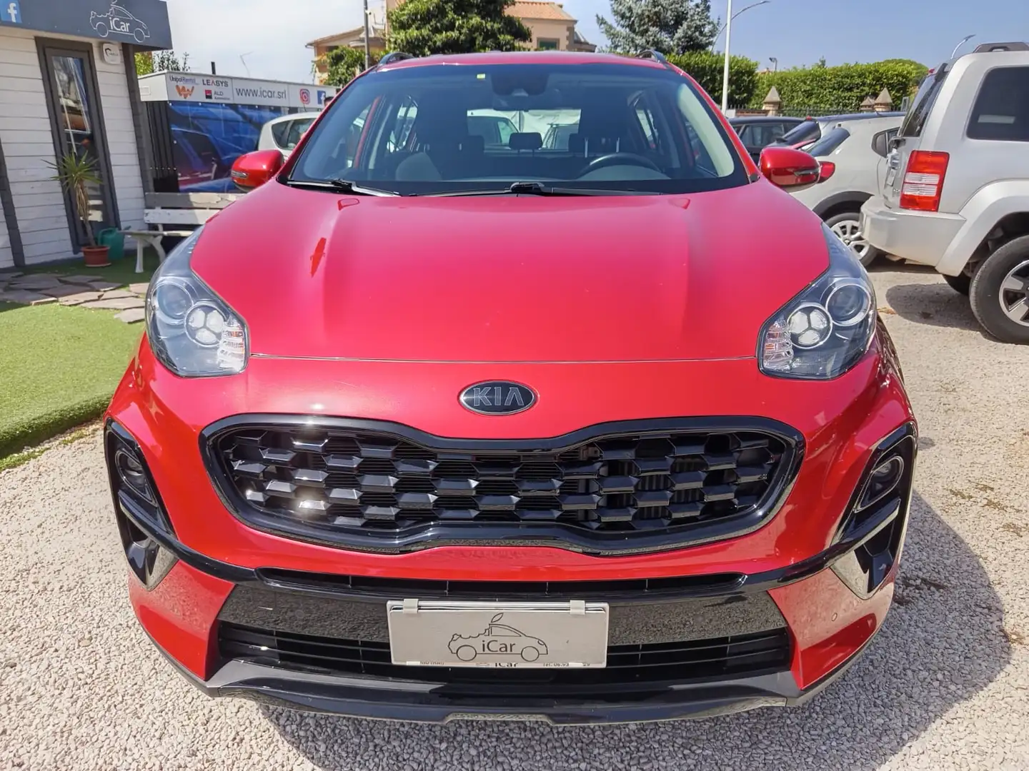 Kia Sportage 1.6 crdi mhev Black Line Plus pack 2wd 136cv dtc Rosso - 1