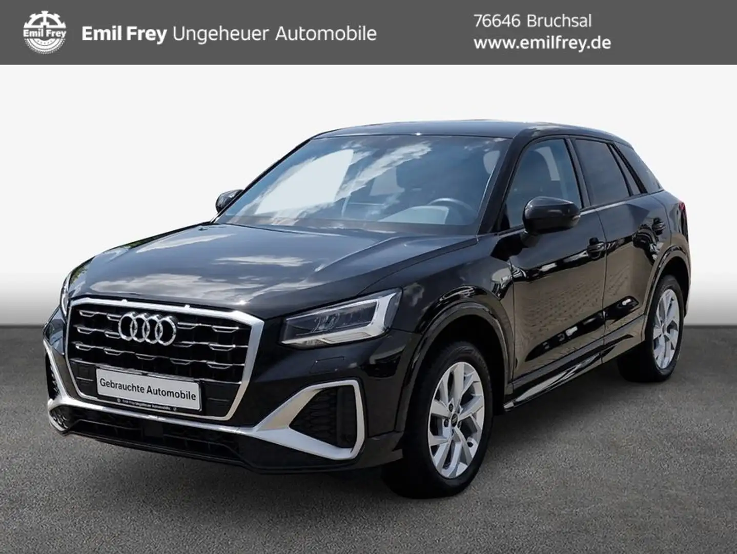 Audi Q2 35 TFSI S tronic S line Zwart - 1