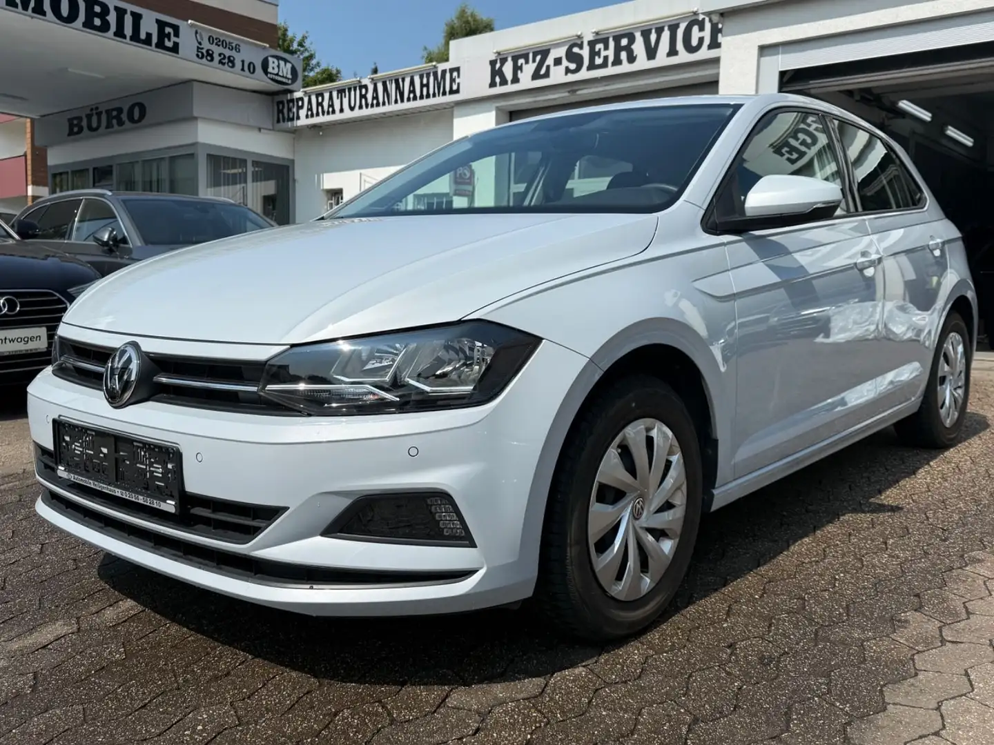 Volkswagen Polo VI Comfortline*Virtuall*DSG*ACC*Tempo Weiß - 1