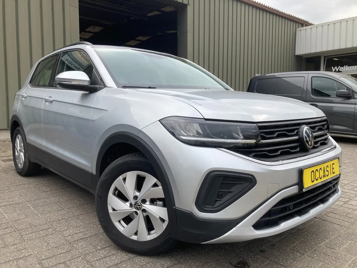 Volkswagen T-Cross T-Cross -Airco -LED -App -Park -Zetelvwarm -Alu16 Argent - 1