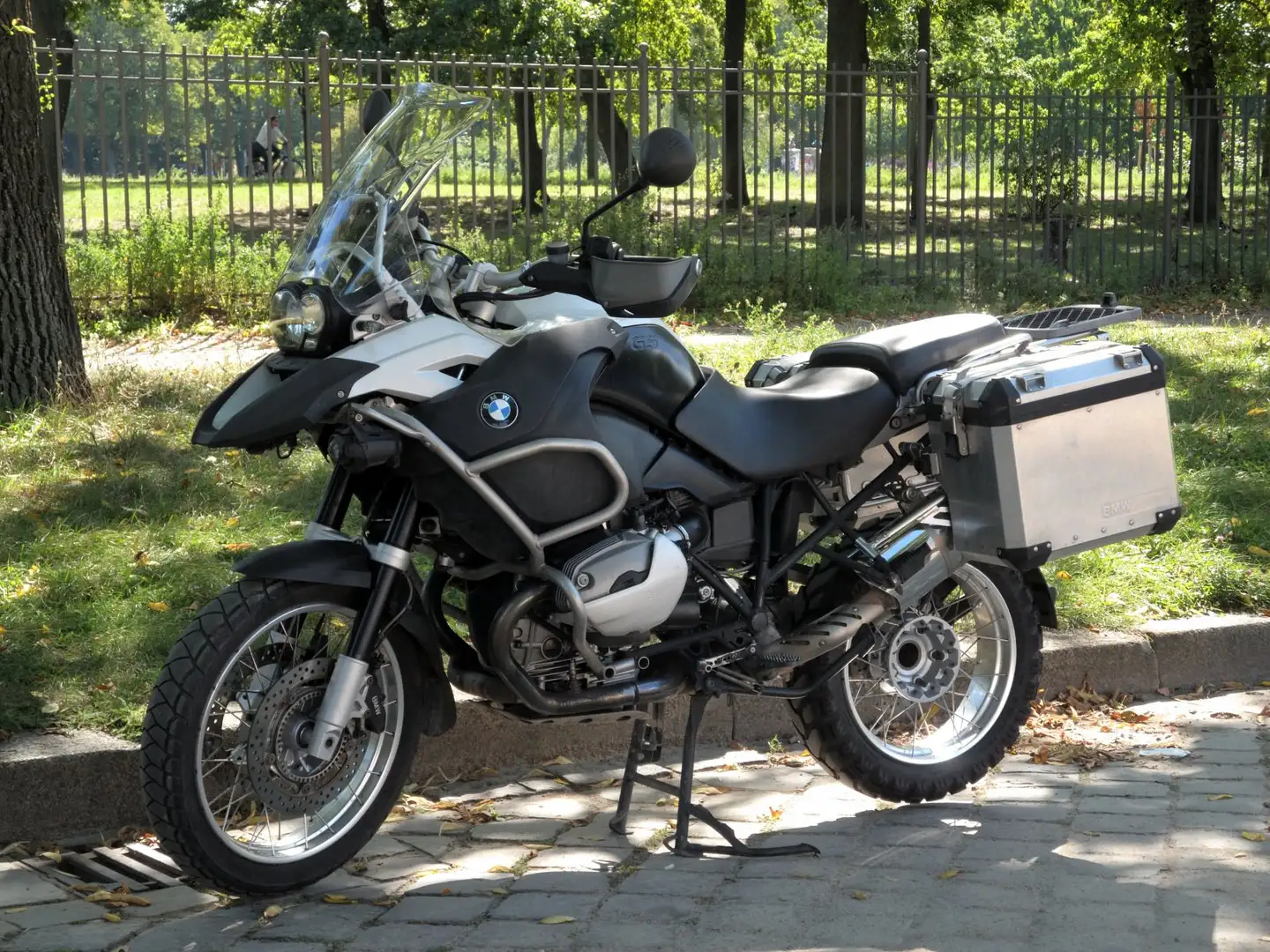 BMW R 1200 GS Adventure Blanc - 1