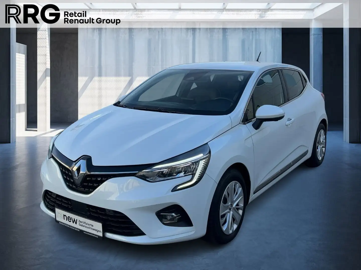 Renault Clio 1.6 E-TECH 140 INTENS Blanc - 1