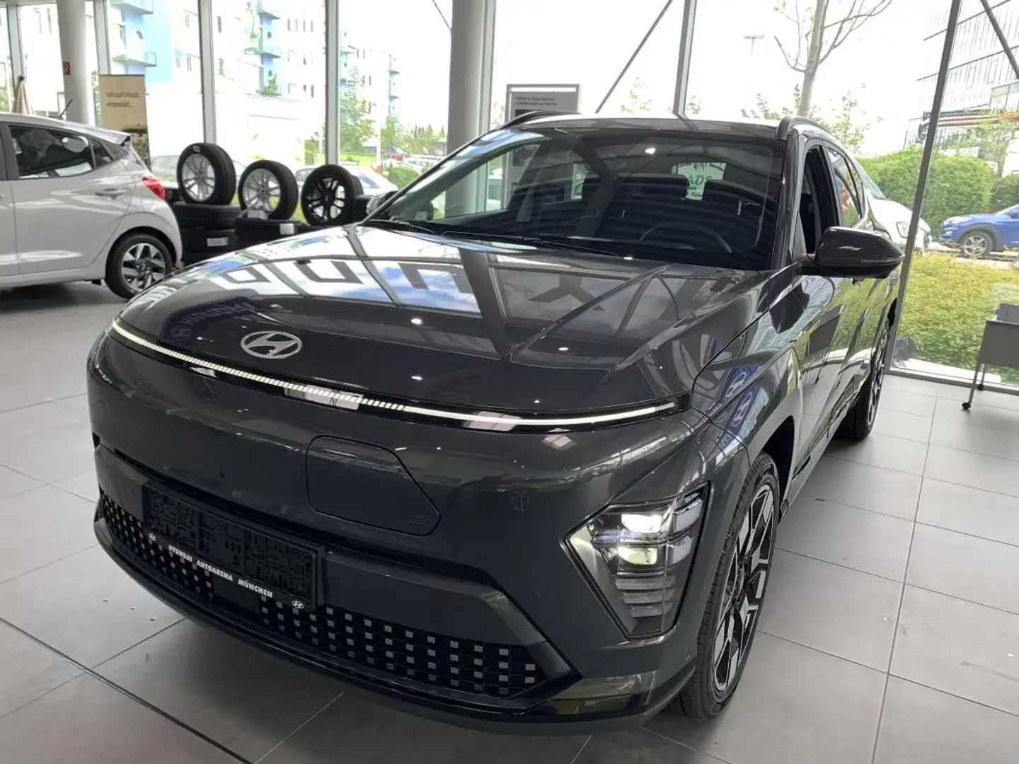 Hyundai KONA Prime 218 PS Sitzpaket Assistenzpaket Grau - 2