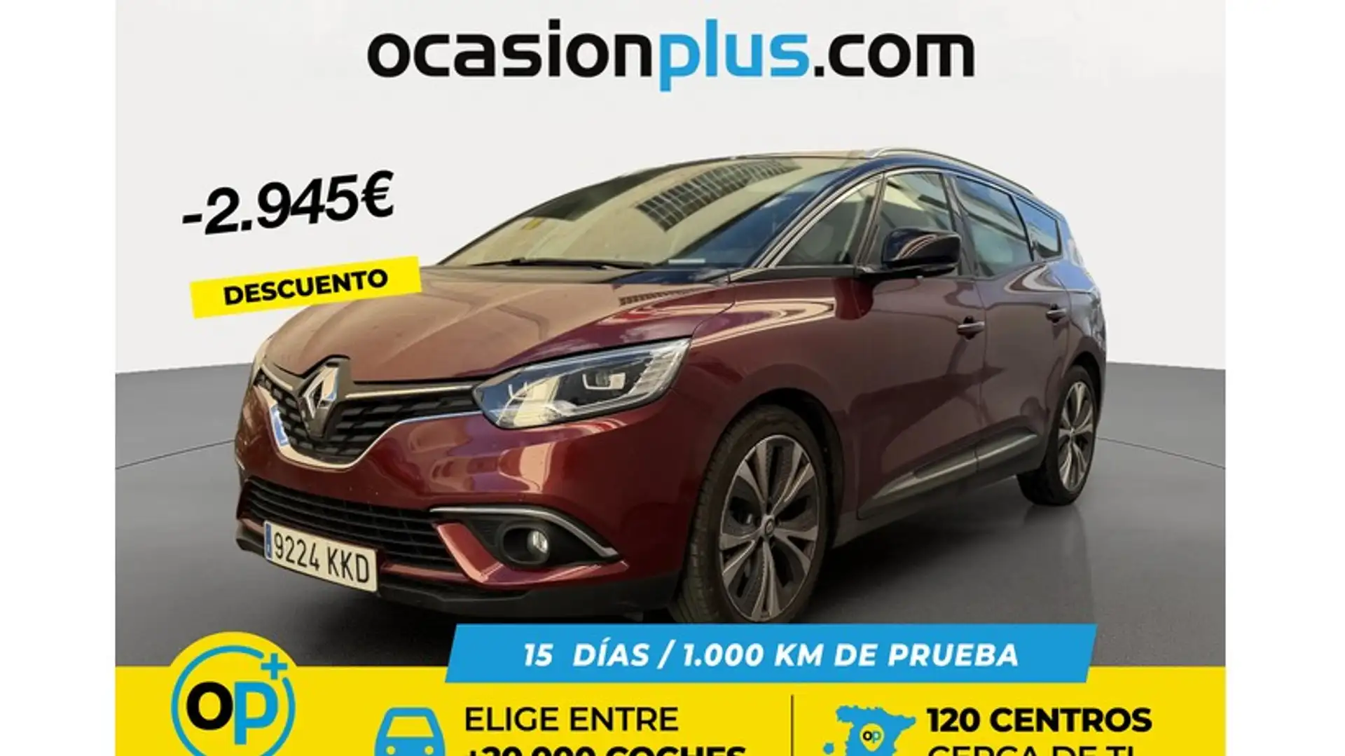 Renault Grand Scenic 1.6dCi Zen EDC 118kW Rouge - 1