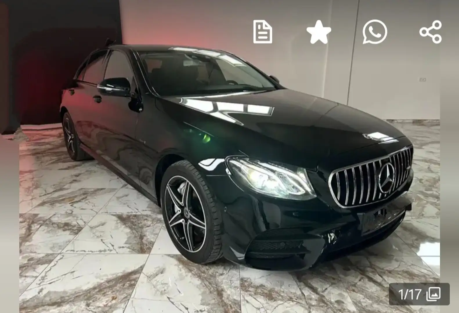 Mercedes-Benz E 300 DE 9G-TRONIC AMG Line ,Night paket,PHEV 360 Camera Schwarz - 1