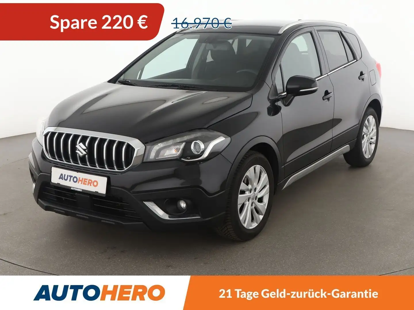 Suzuki SX4 S-Cross 1.0 BoosterJet Cool 2WD Aut*TEMPO*CAM*SHZ*KLIMA* Schwarz - 1