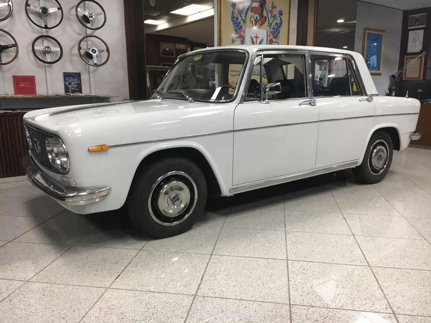 Lancia Fulvia Serie 2  ASI Storica Blanc - 2