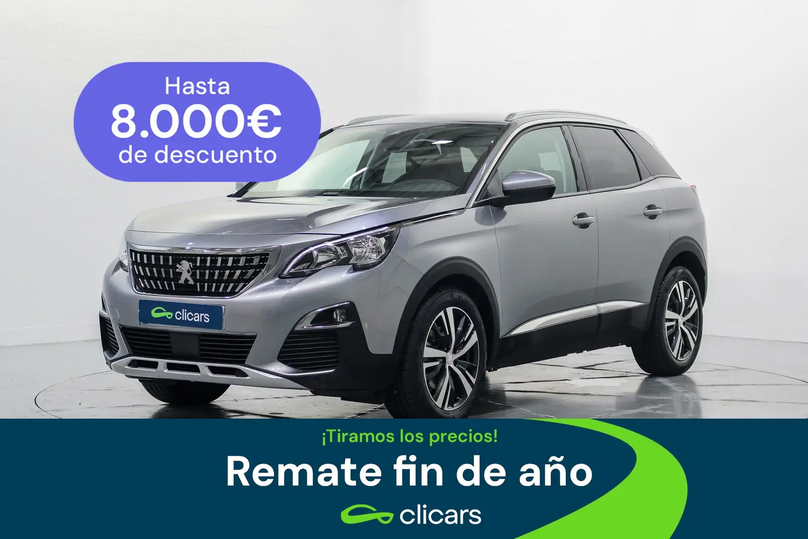 Peugeot 3008 1.5BlueHDi Allure S&S 130 Grau - 1