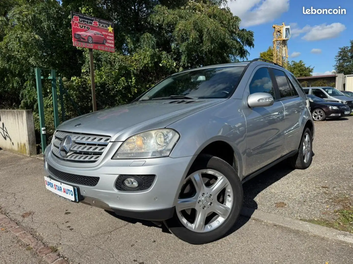 Mercedes-Benz 420 MERCEDES BENZ ML 4.0l V8 306CV PACK LUXE 4 MATIC Gris - 2
