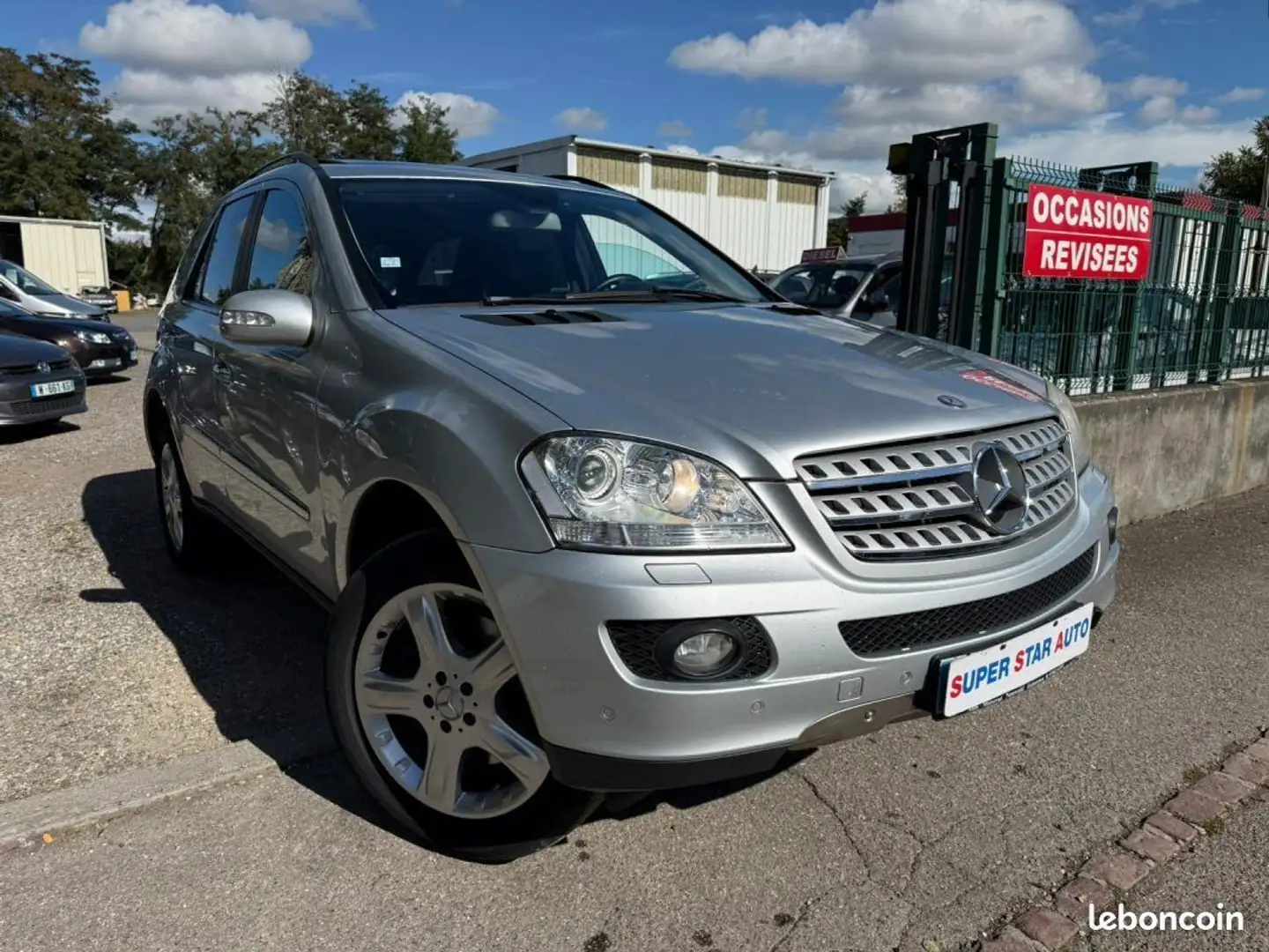 Mercedes-Benz 420 MERCEDES BENZ ML 4.0l V8 306CV PACK LUXE 4 MATIC Gris - 1