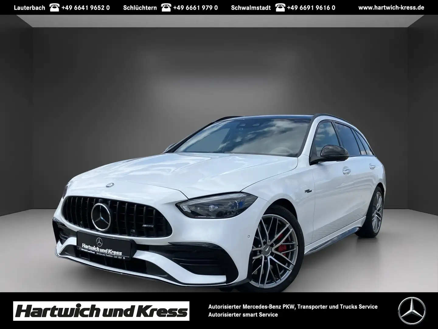 Mercedes-Benz C 43 AMG AMG C 43 T 4Matic+Drivers-Pack+Pano+AHK+Burmester+ Blanco - 1