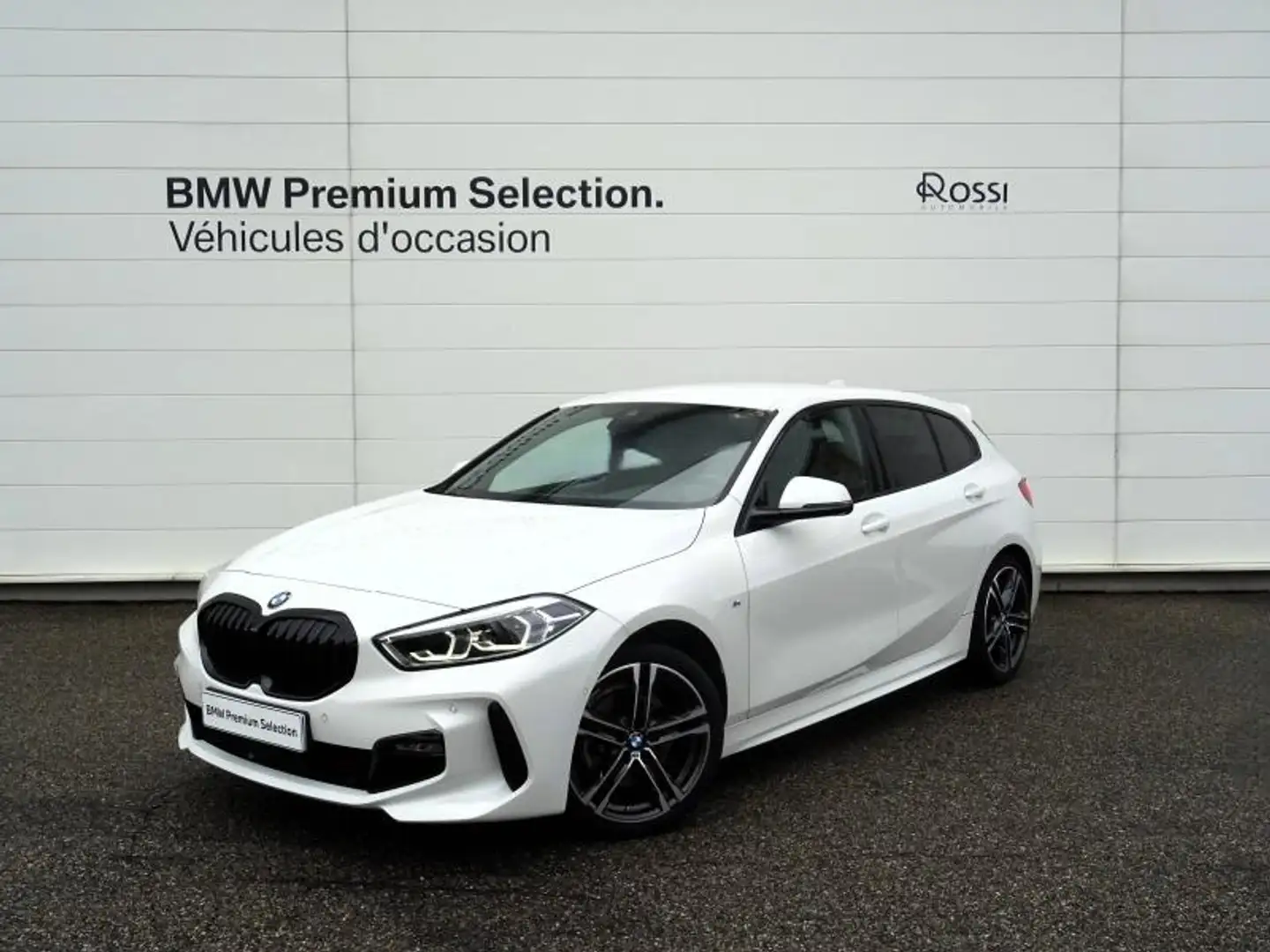 BMW 118 118dA 150ch M Sport Blanc - 1