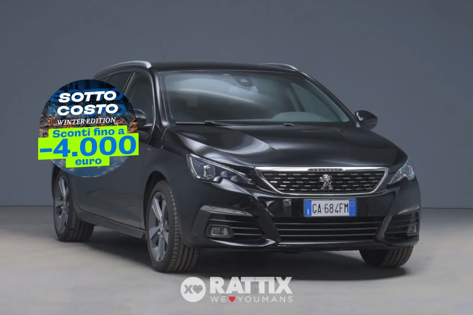 Peugeot 308 SW 1.2 Puretech 130CV GT Line EAT8 Nero - 1