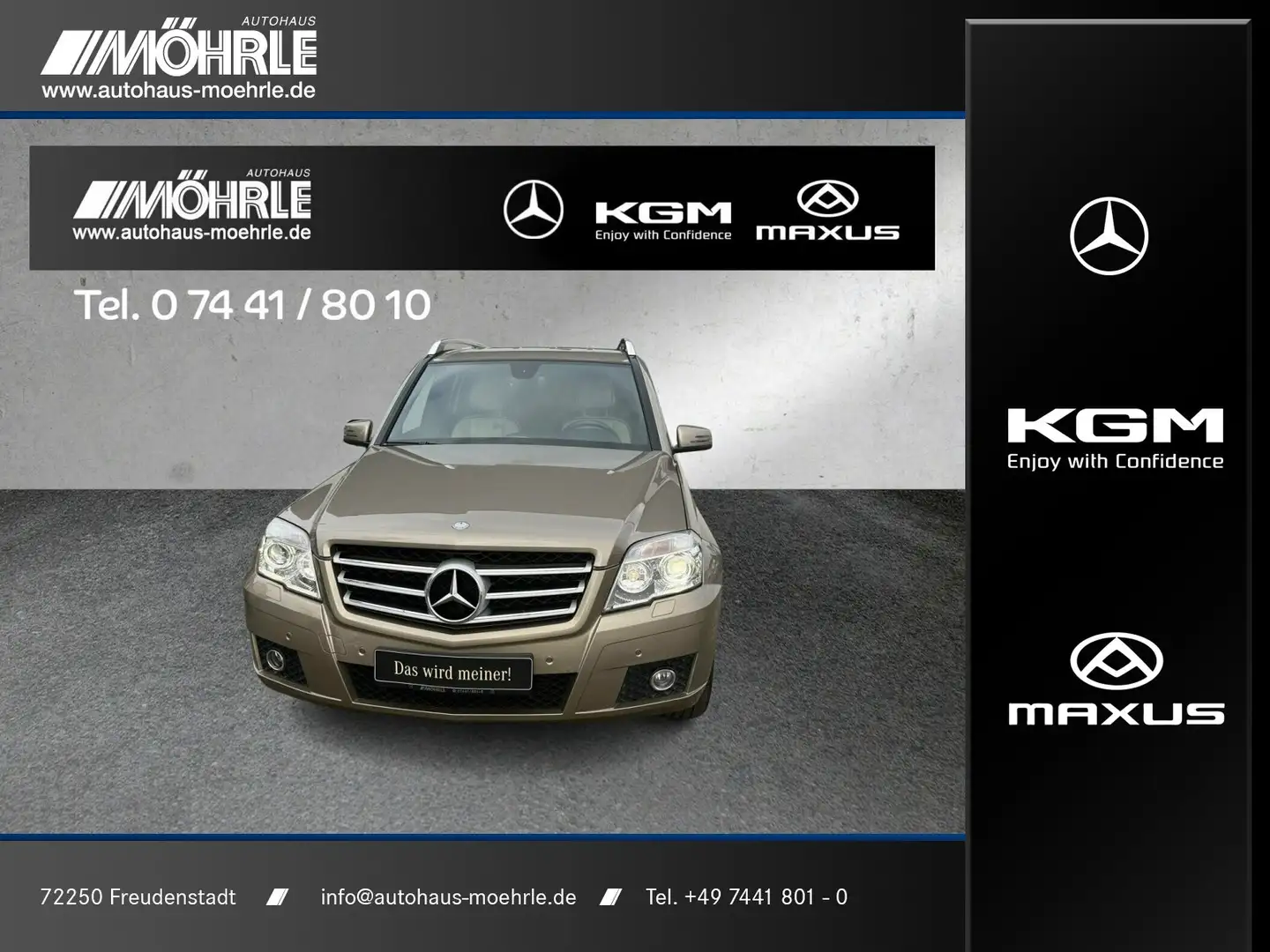 Mercedes-Benz GLK 220 GLK 220 CDI 4MATIC Sport-Paket ILS Kamera COMAND Beige - 1