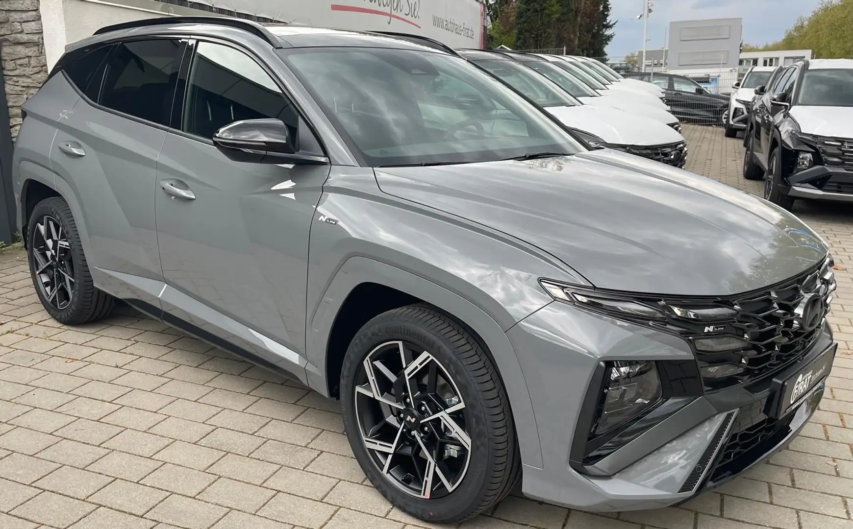 Hyundai TUCSON 1,6 crdi  N-Line /LED/NAVI/R-KAMERA/Panorama/ACC Grau - 1