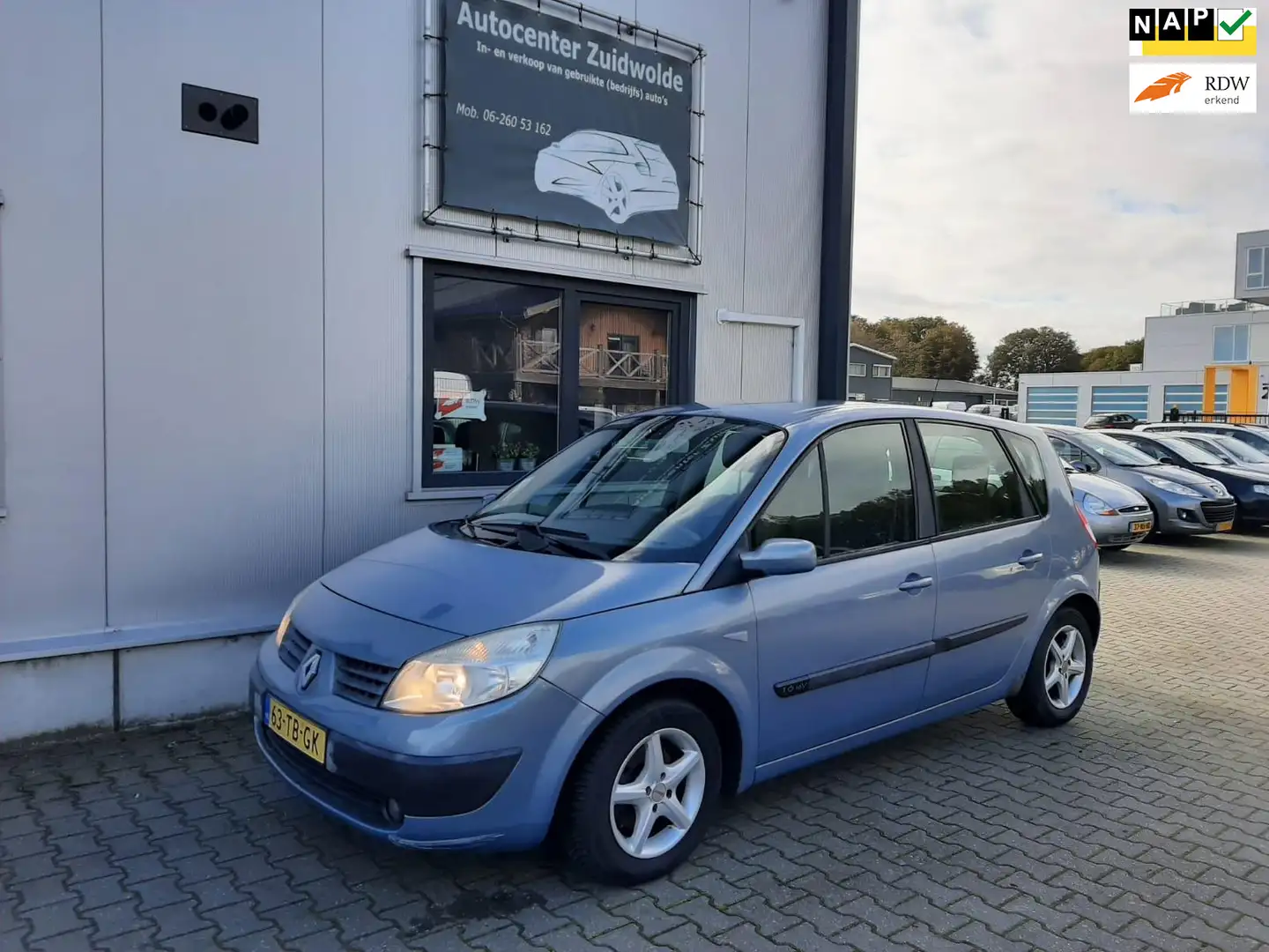 Renault Scenic 1.6-16V Dynamique Comfort clima cruise lpg g3 Blau - 1