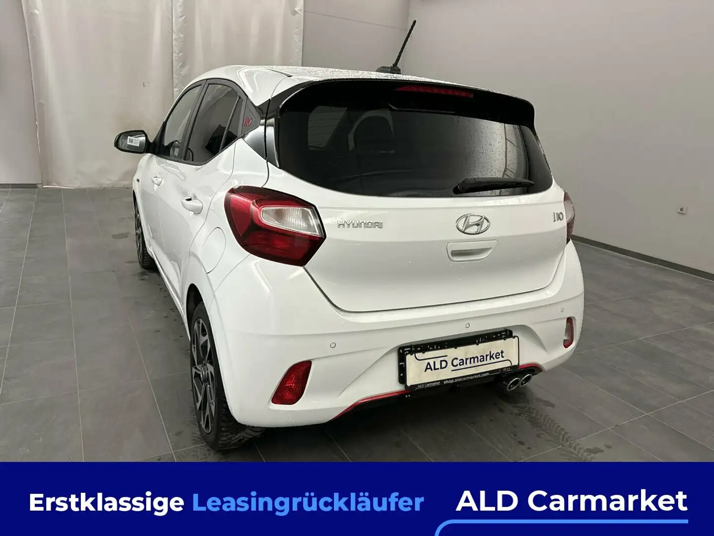 Hyundai i10 1.0 T-GDI N-Line Limousine, 5-türig, 5-Gang Blanc - 2