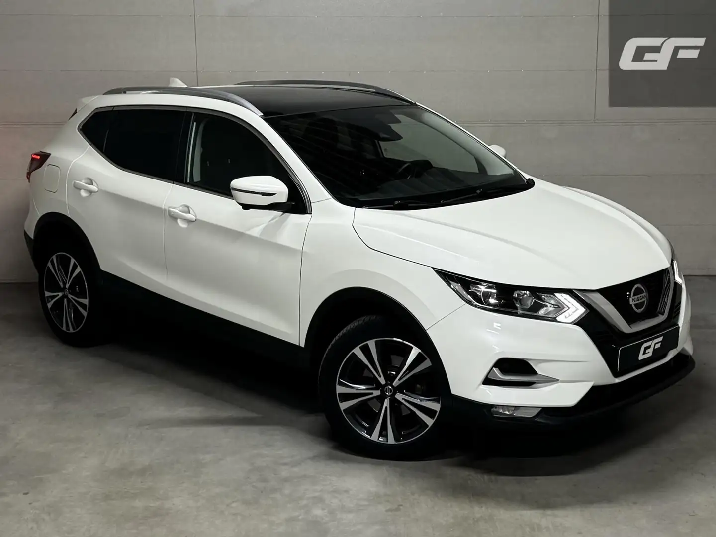 Nissan Qashqai 1.3 DIG-T Pano 360° Navi Cruise NAP Blanc - 2