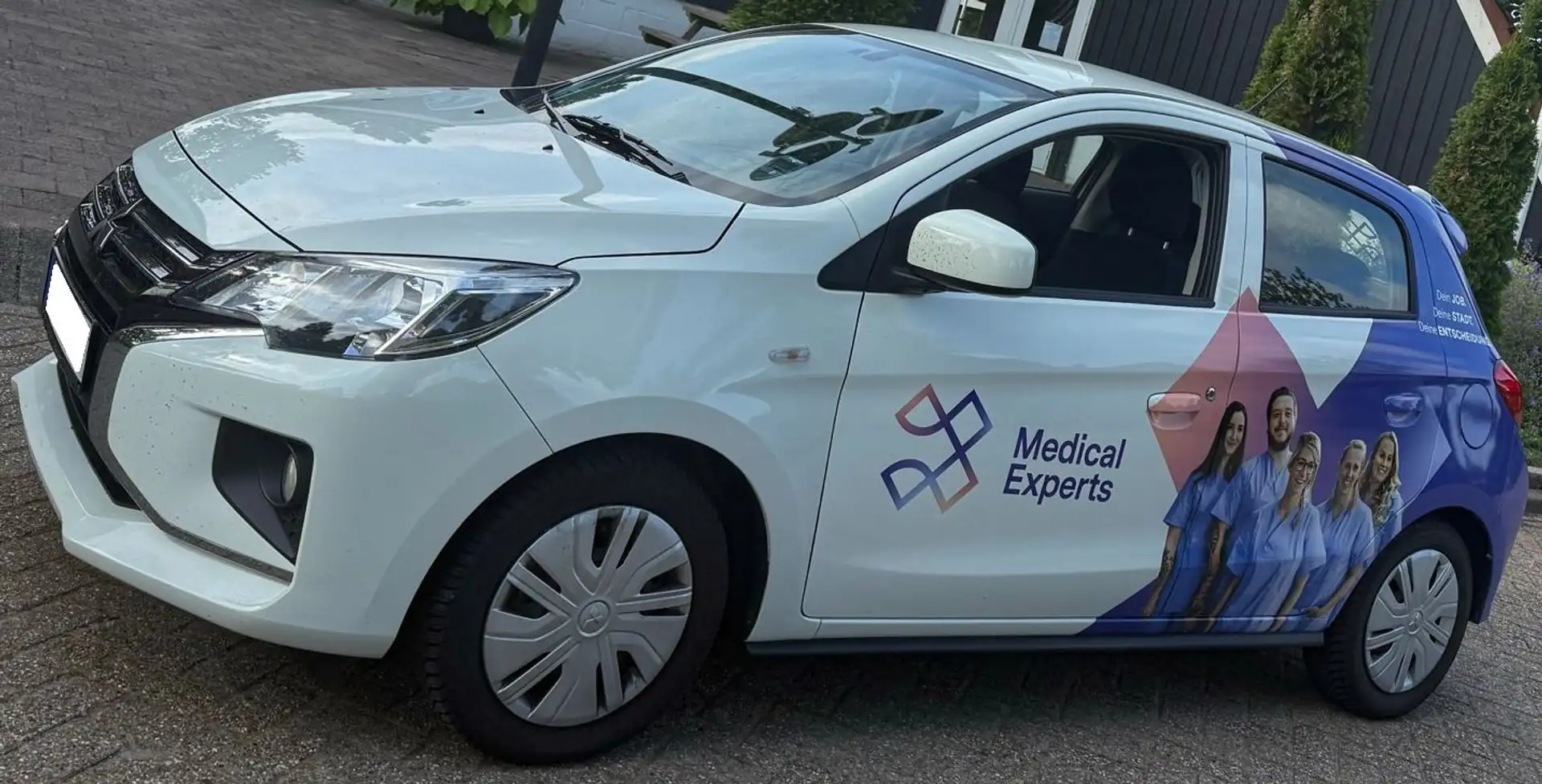 Mitsubishi Space Star Space Star 1.2 Select Weiß - 1