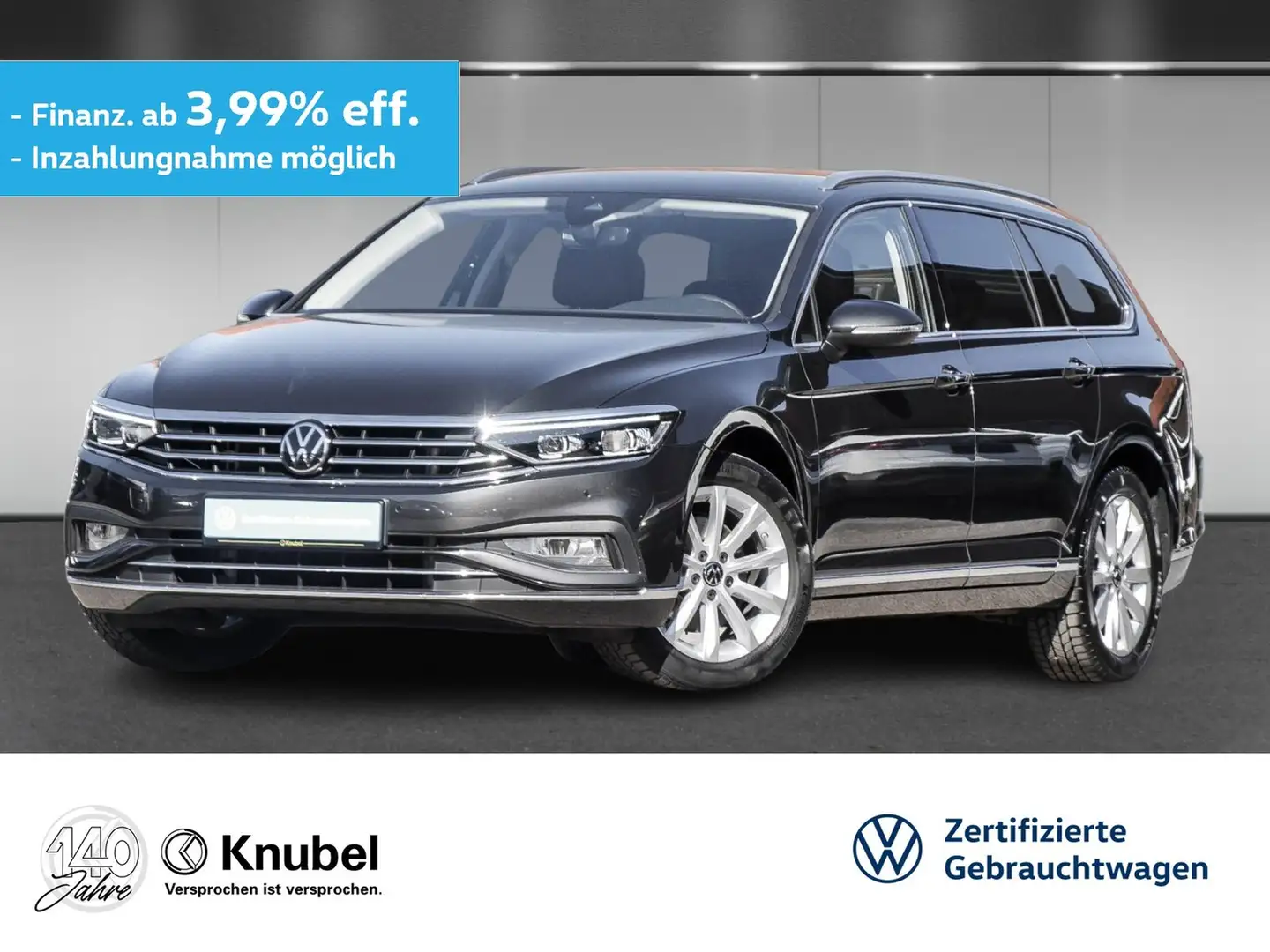 Volkswagen Passat Variant Elegance 2.0 TDI DSG IQ.Light AHK ACC Navi Grijs - 1