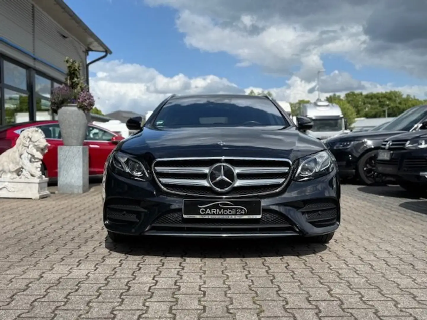 Mercedes-Benz E 400 d 4Matic T 9G-TRONIC AMG Line*HUD*Nav*R-Cam* Schwarz - 2