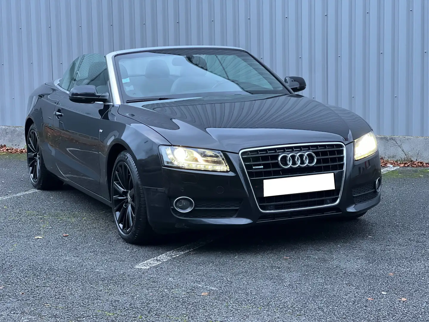 Audi A5 Cabriolet V6 3.0 TDI 240  Quattro S tronic Noir - 1