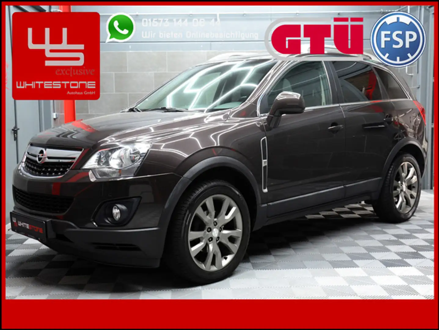 Opel Antara 2.0 CDTI / 1.Hand / Euro 6 / Aut Navi AHK Bruin - 1
