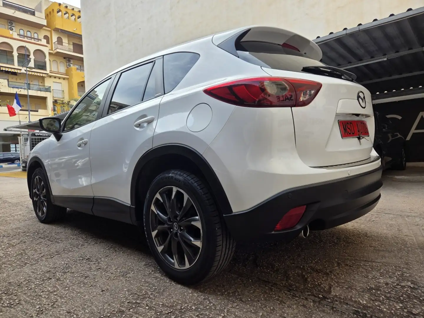 Mazda CX-5 2.2DE Luxury P.Safety+TS+Nav.4WD 175Aut. Blanco - 2