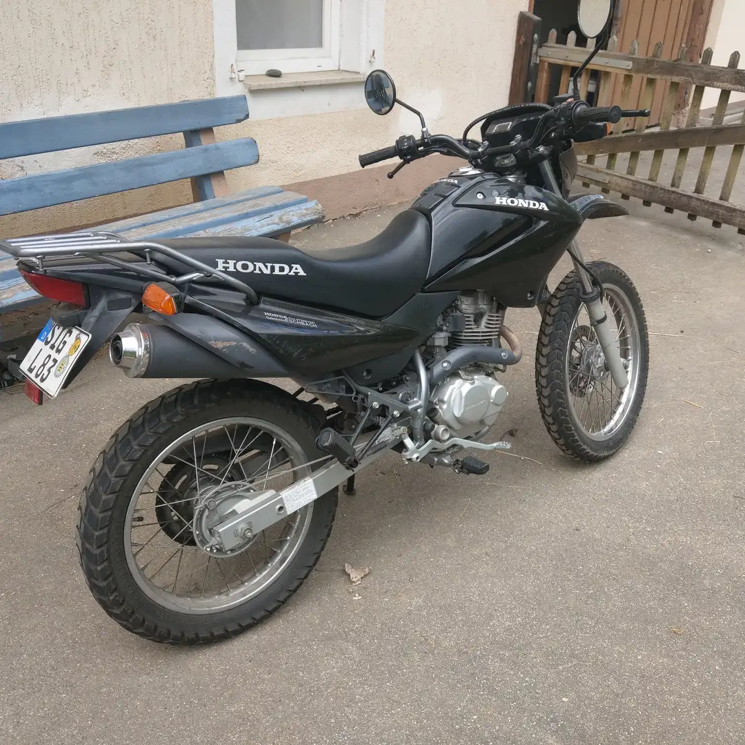 Honda XR 125 JD19, Enduro Negro - 2