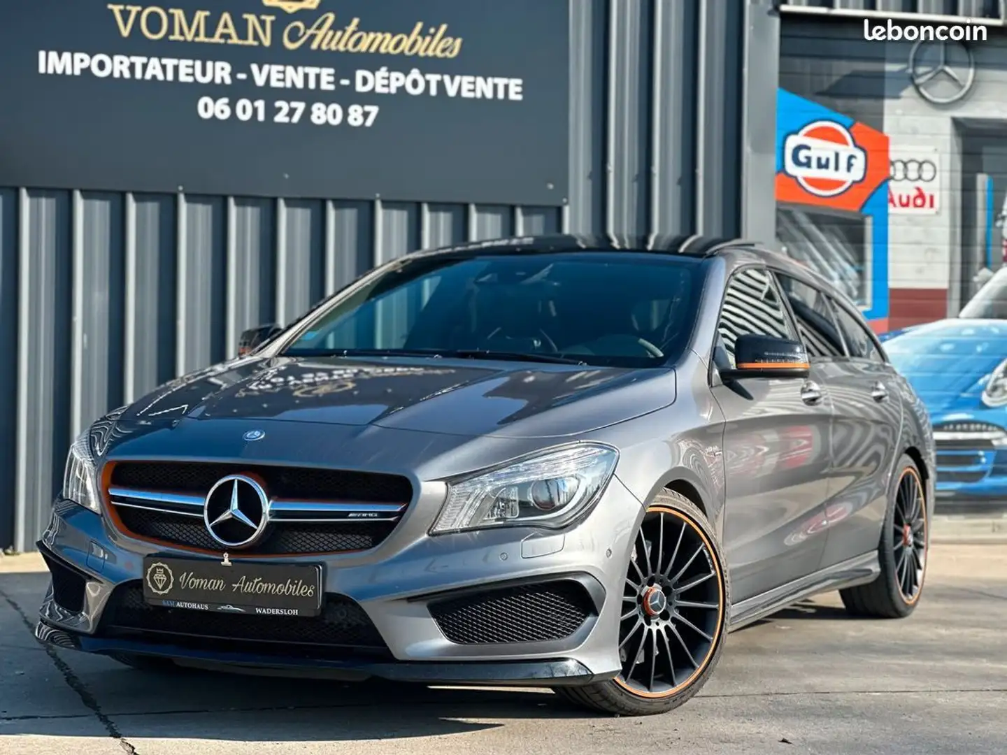 Mercedes-Benz CLA 45 AMG Mercedes 45 amg 360ch orange art edition 4 matic s Grau - 1