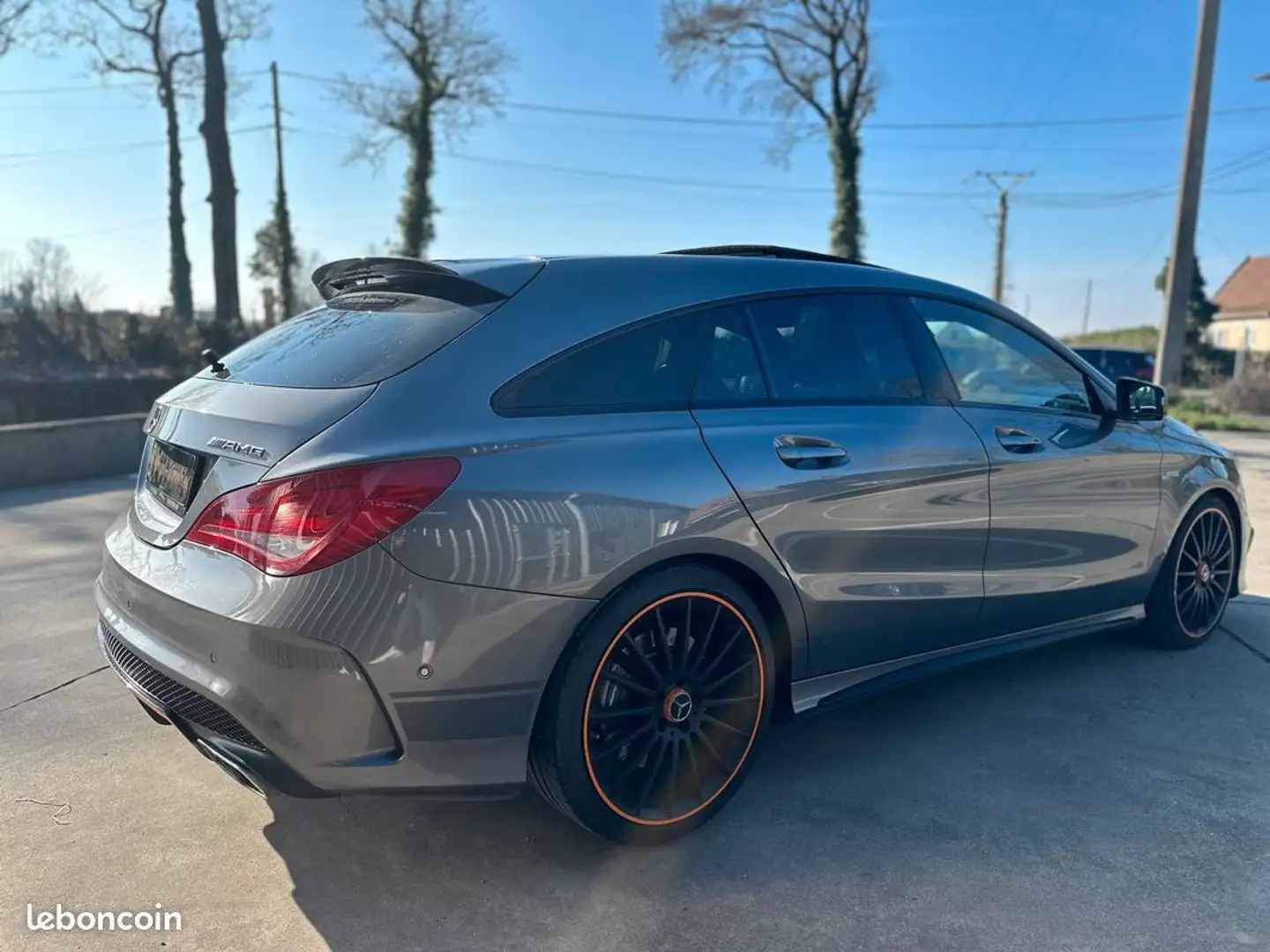 Mercedes-Benz CLA 45 AMG Mercedes 45 amg 360ch orange art edition 4 matic s Grau - 2