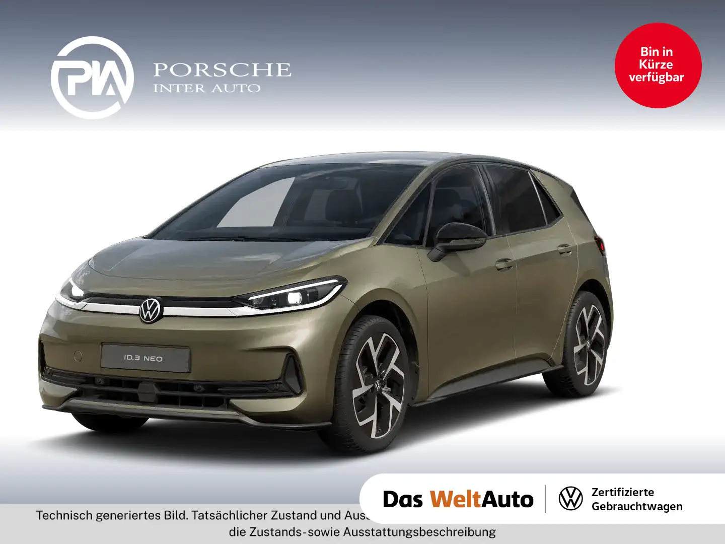 Volkswagen ID.3 Neo Life 125 kW - 50 kWh Grün - 1