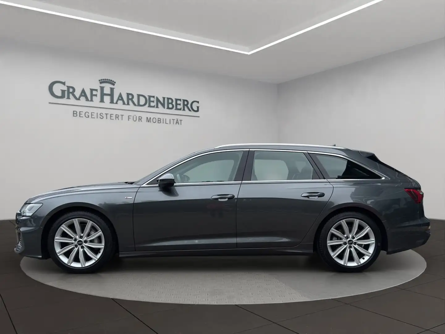 Audi A6 Avant Sport 45TDI Quat. S-Tr. AHK & 2x S-Line Grau - 2