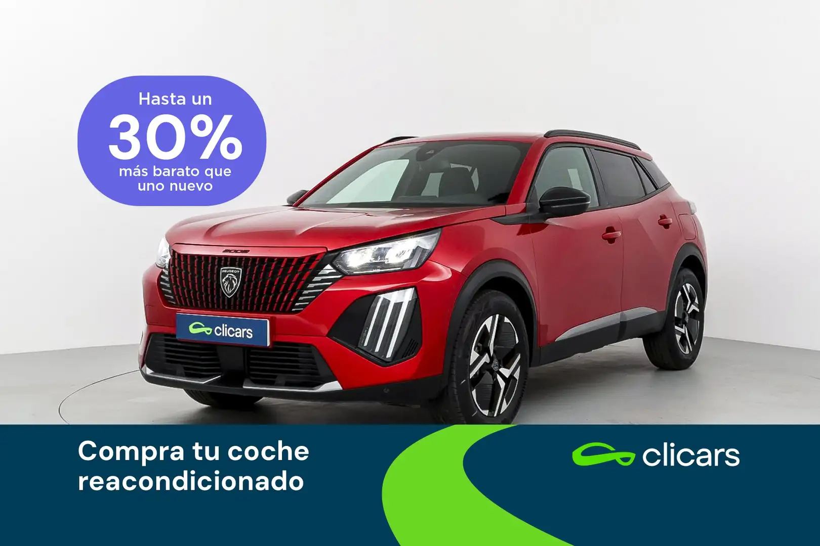 Peugeot 2008 1.2 PureTech S&S Allure EAT8 130 Rojo - 1