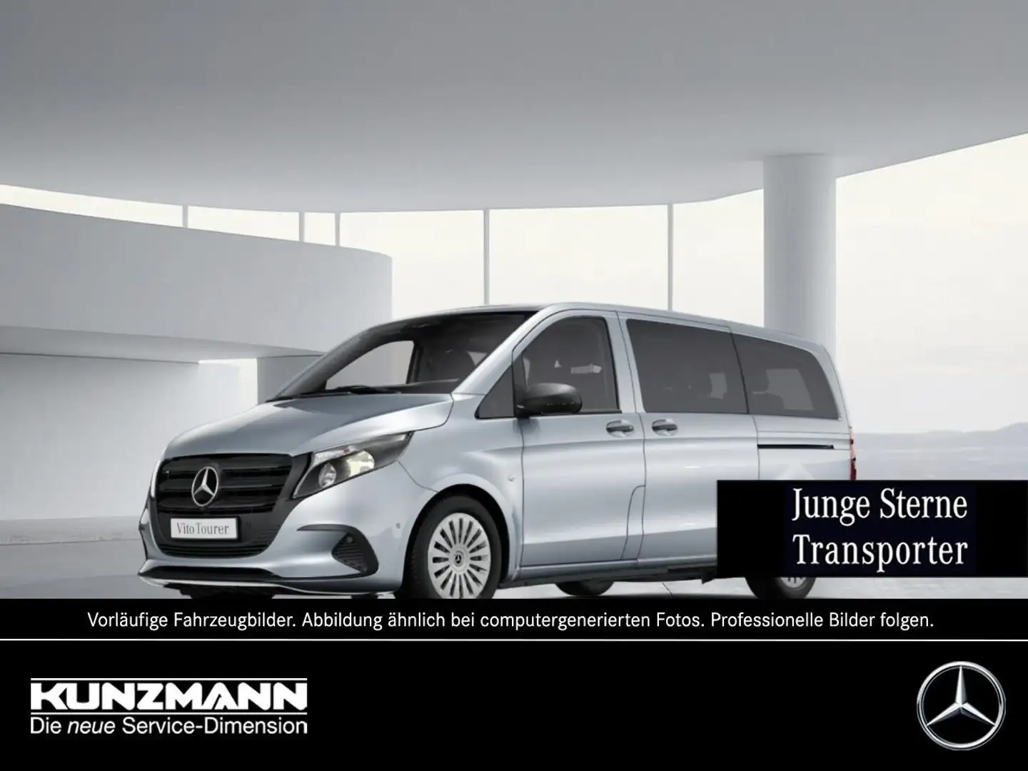 Mercedes-Benz Vito 116 CDI Tourer PRO Lang MBUX Navi Kamera Silber - 1