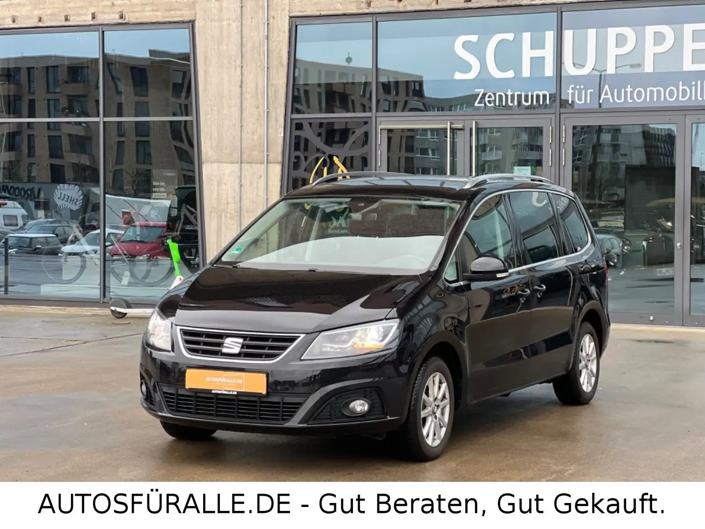 SEAT Alhambra *Style*7Sit.*Autom.*Standh.*Kamera*TOP! Schwarz - 1