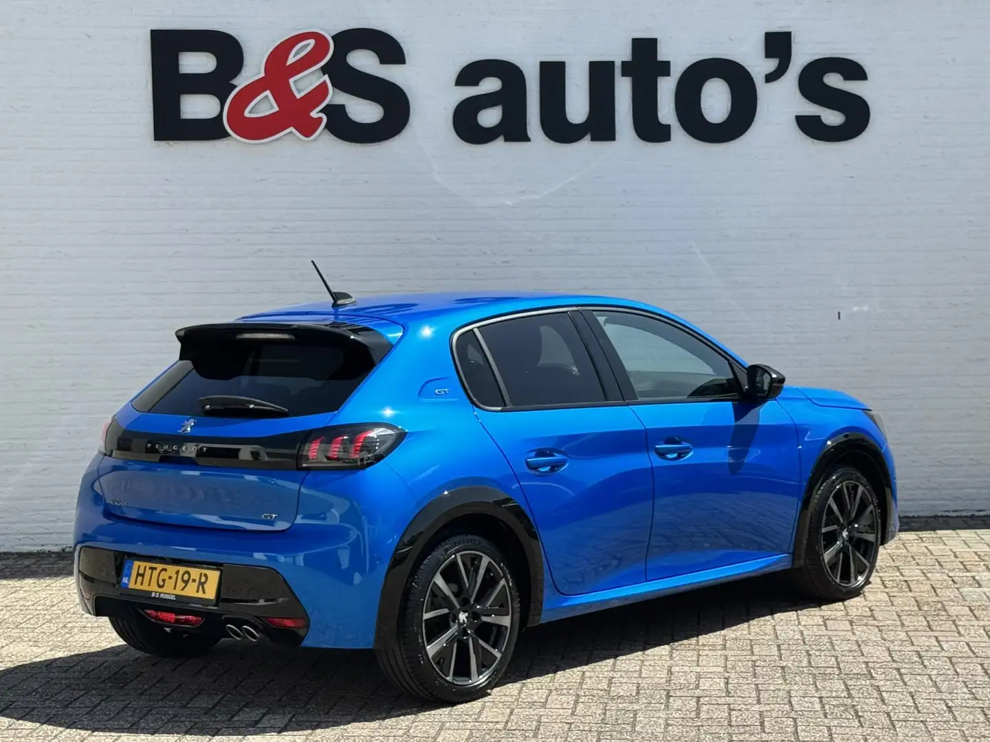 Peugeot 208 1.2 PureTech GT Pack 130PK Automaat Adaptive cruis Blauw - 2