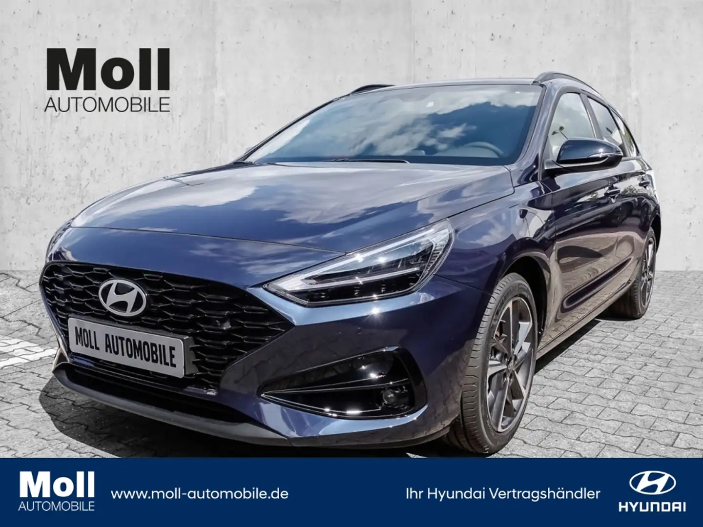 Hyundai i30 Advantage Kombi MY25 DCT Plus Paket Navi LED Blauw - 1