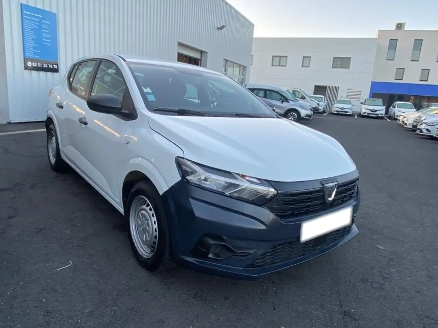 Dacia Sandero 1.0 SCe 65ch Access Blanc - 2