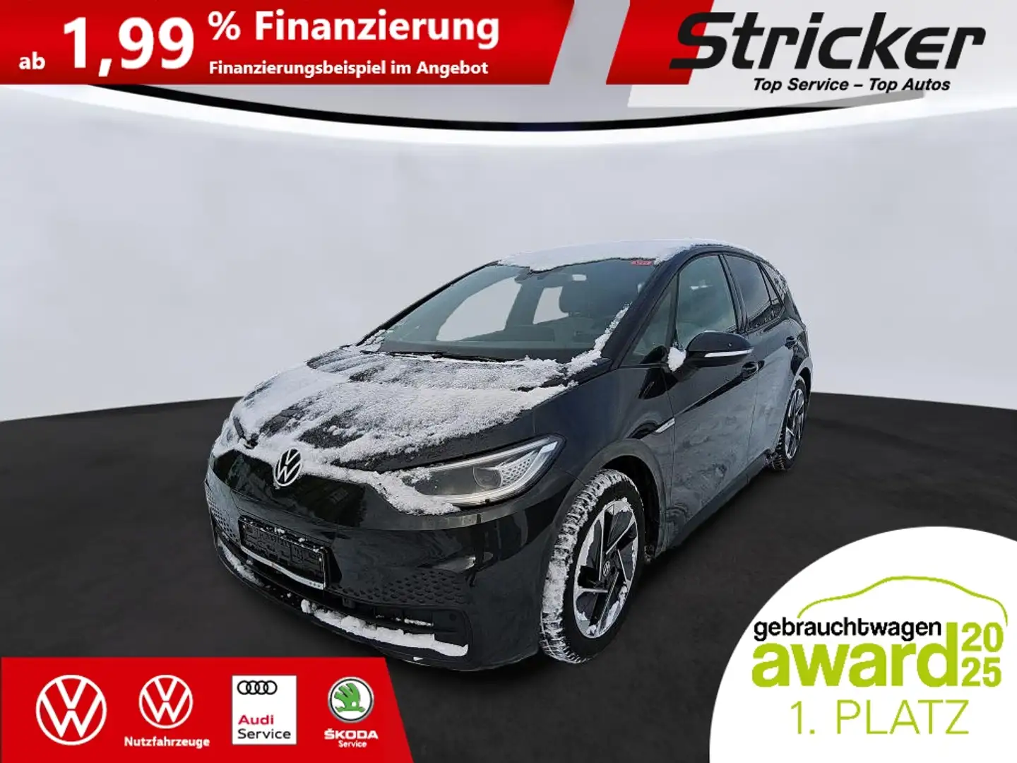 Volkswagen ID.3 Style 150/58 225,-ohne Anzahlung Pano Wärmepumpe Grau - 2