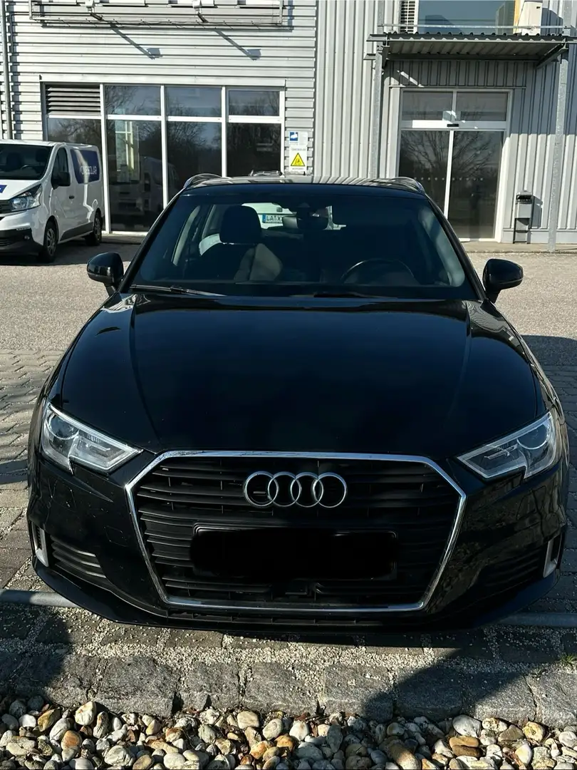 Audi A3 2.0 TDI sportback Negro - 1