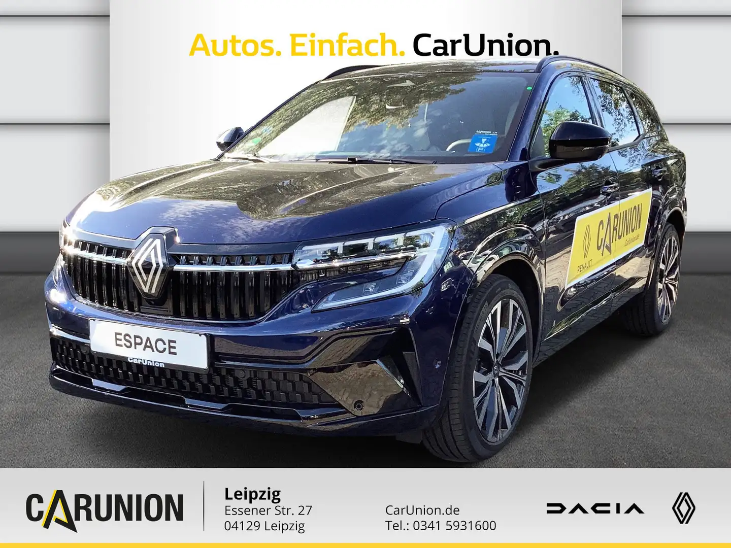 Renault Espace 6 Iconic E-Tech Full Hybrid 200 Blau - 1