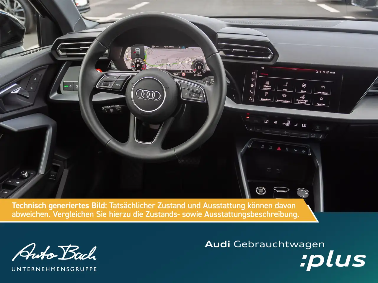 Audi A3 S line TFSI Stronic Navi LED ACC EP, миниатюра 22