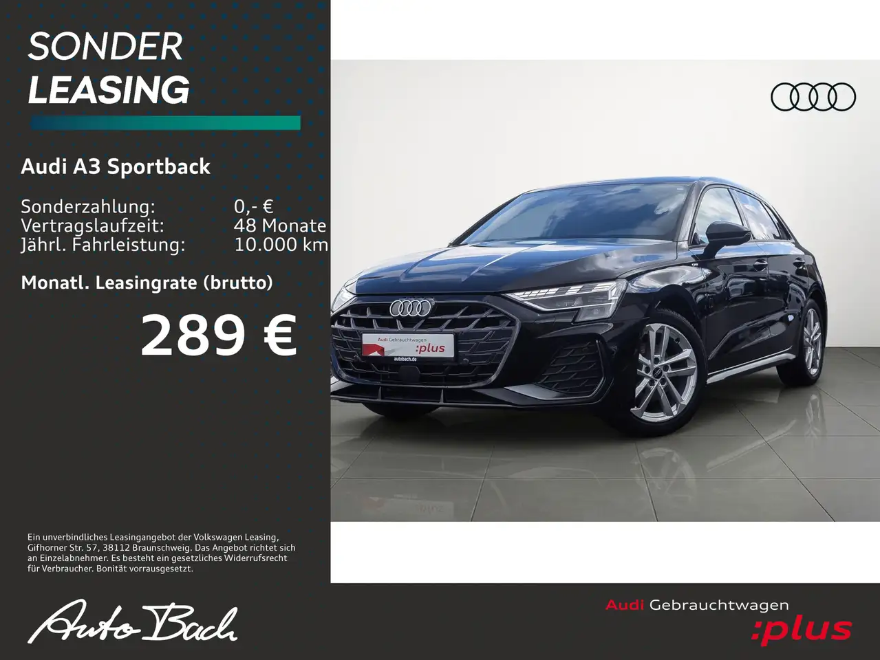 Audi A3 S line TFSI Stronic Navi LED ACC EP, миниатюра 2
