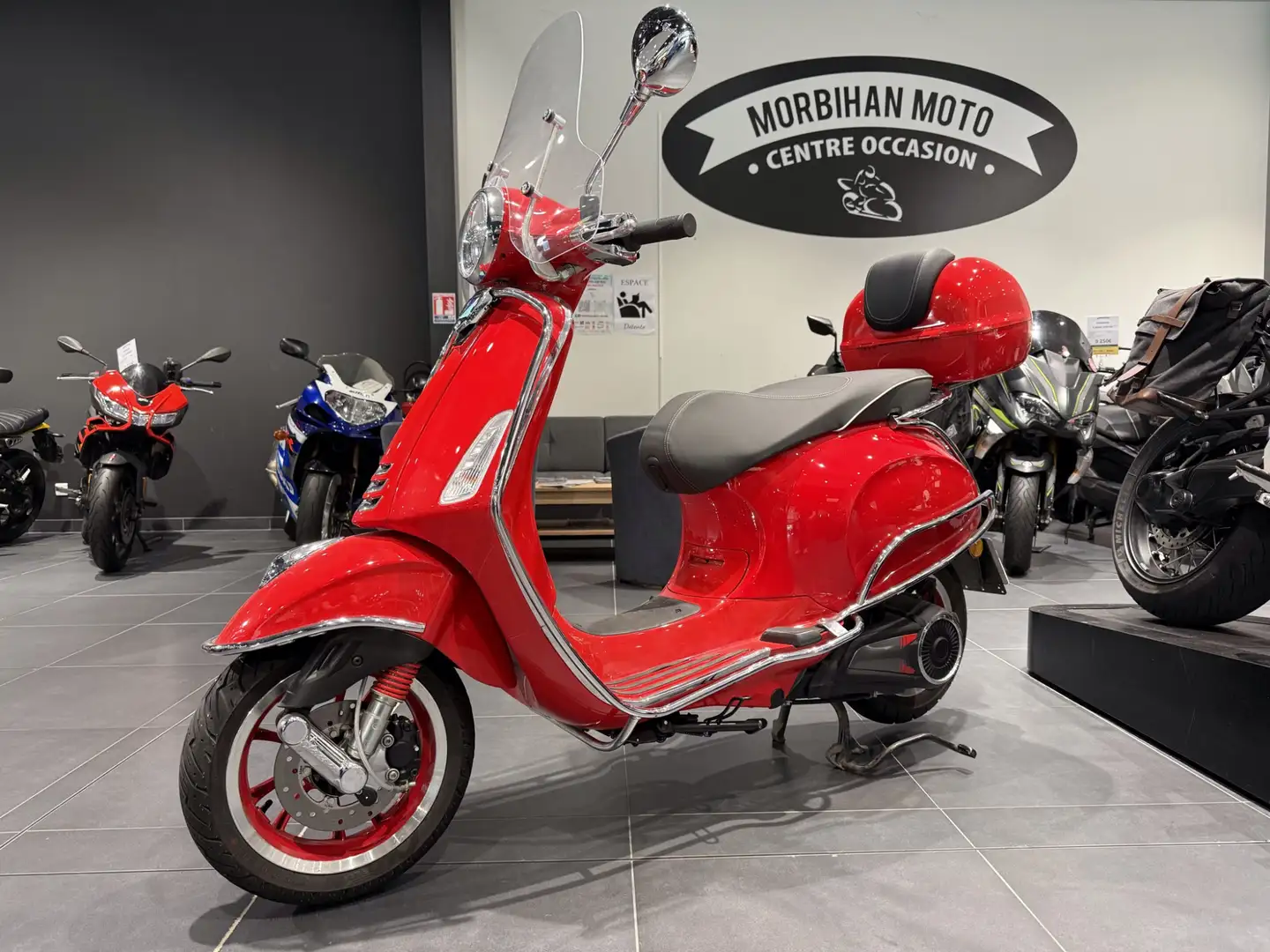 Vespa Elettrica 70 km/h Rouge - 1
