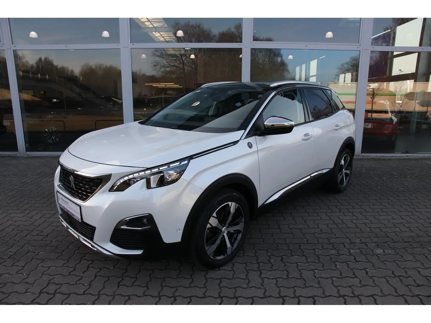 Peugeot 3008 Crossway PT 180 EAT8 RFK Navi Carplay Blanc - 1