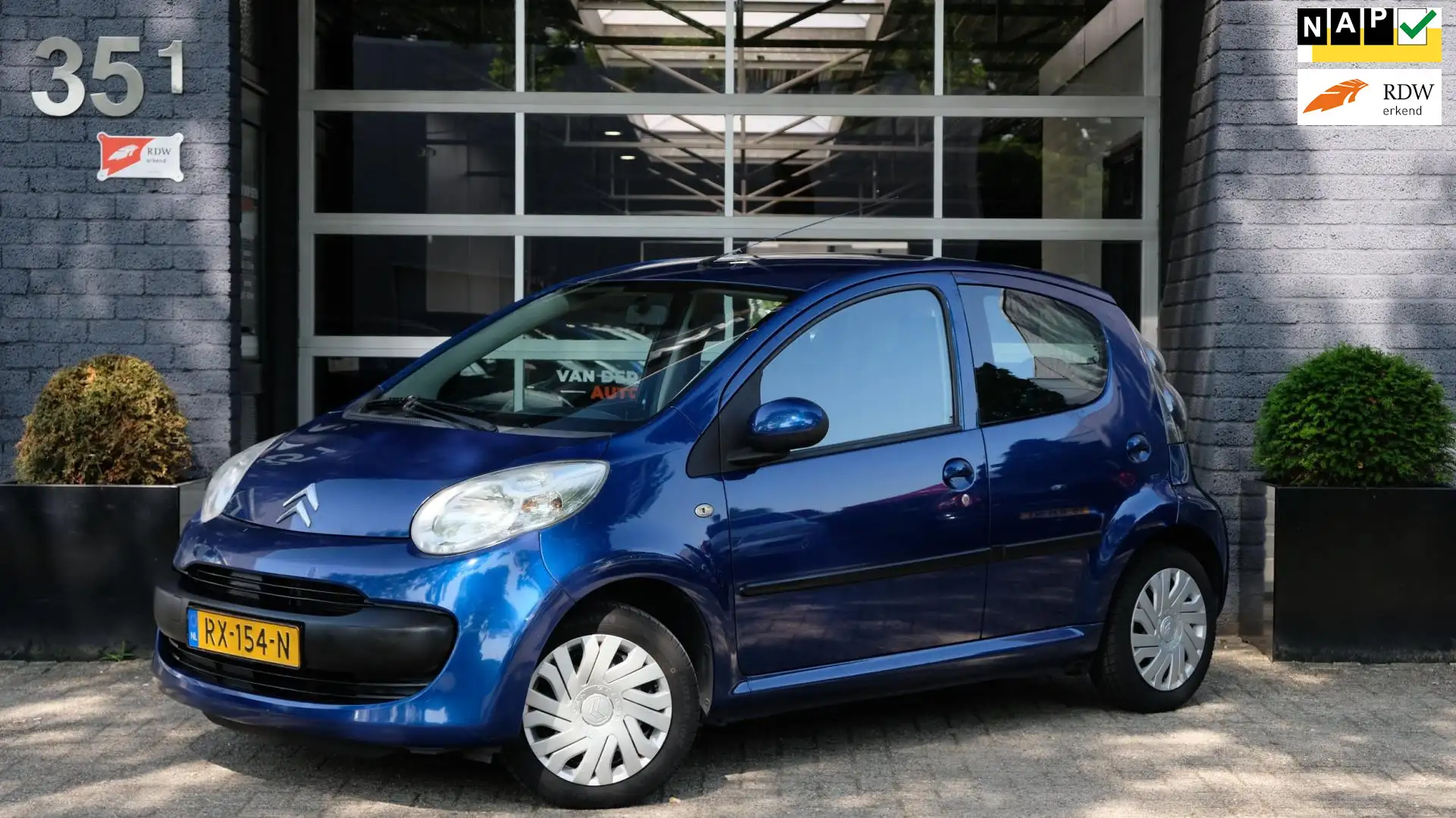 Citroen C1 1.0-12V Ambiance Airco Blau - 1