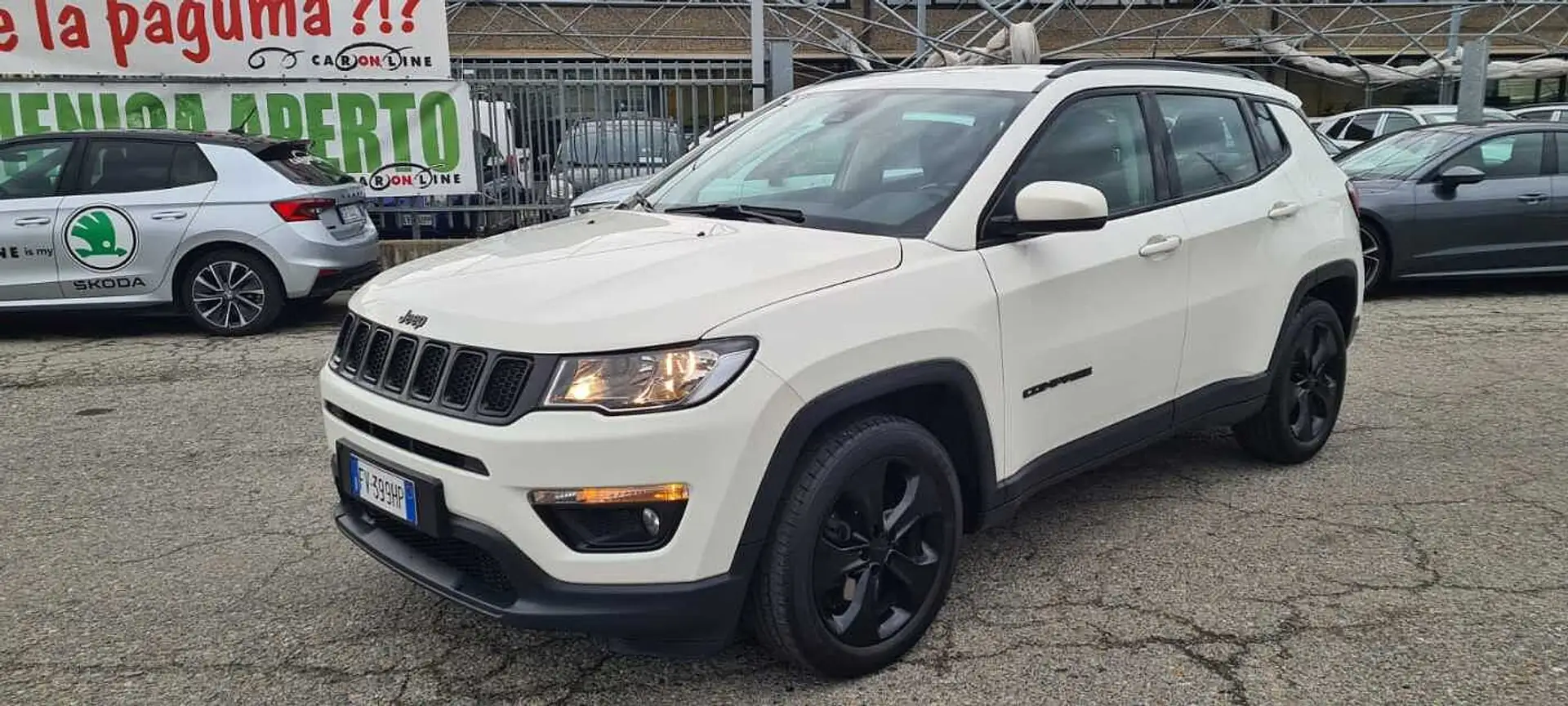 Jeep Compass 1.6 Multijet II 2WD Night Eagle Bianco - 2